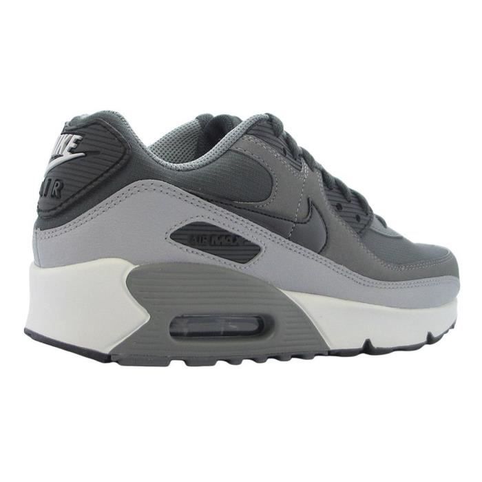 Basket Nike AIR MAX 90 Junior Gris - Cdiscount Chaussures