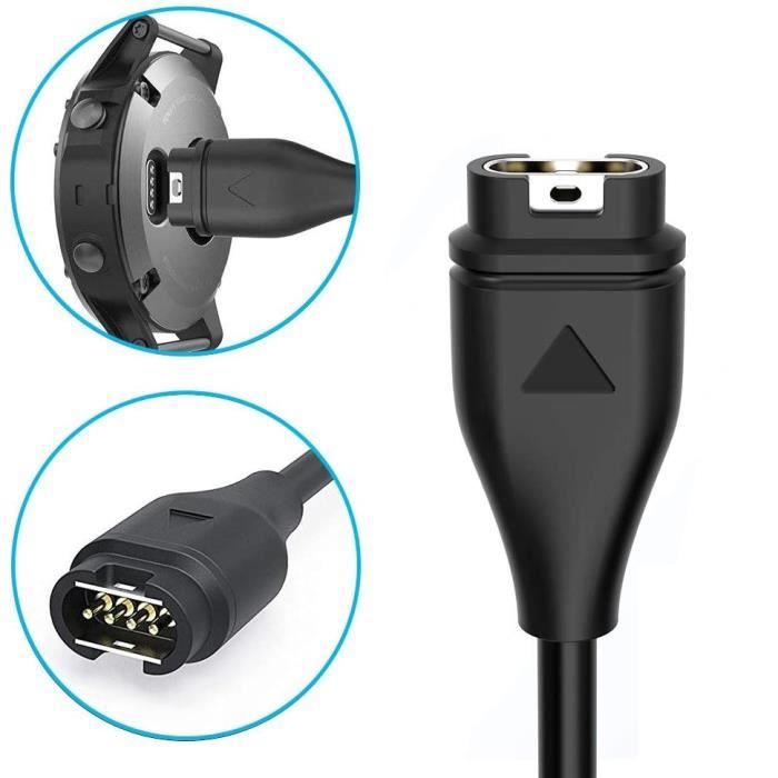 Acheter Câble de cordon de données adaptateur de chargeur USB pour montre  Garmin Fenix ​​5 5X 5s 6 6X PRO
