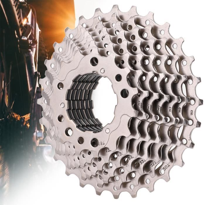 VINGVO Roue libre de vélo Pignon de Roue Libre de Cassette en Acier à 9 ...