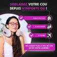 Massaggiatore cervicale riscaldato Nateck Shiatsu 3 velocità Relax - Elettrico_voghion.com