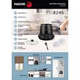FAGOR FG8245 Batterie de cuisine 10 pièces - Noir - Tous feux sauf induction-2