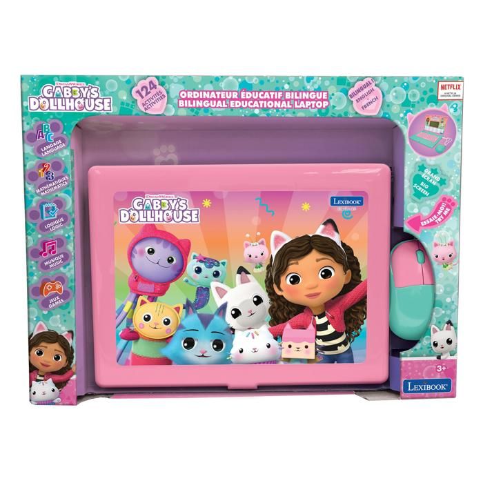 VTech Mon Ordi Éducatif Gabby Et La Maison Magique - Ordinateur Enfant Dès 3 Ans