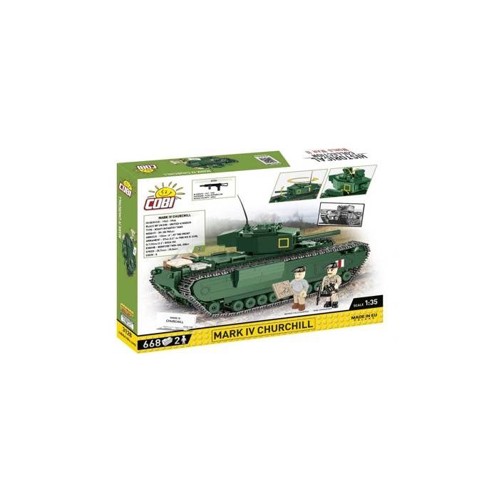 Klocki Cobi 3128 Czołg Mark Iv Churchullhc Ww2 668 El. Płytka - Inna Marka | Sklep