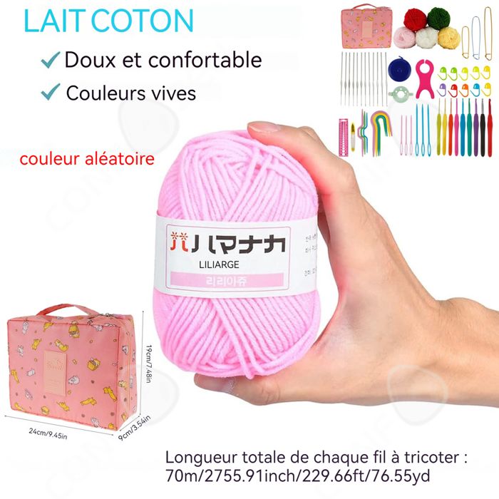 BENECREAT 4 Pièces Règles De Jauge à Tricoter En Bois, 2 Tricot