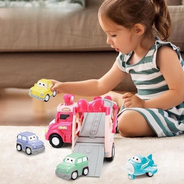 Jouet de Camion pour Enfant 2 Ans, 10 PCS Camion Jouet avec Sons et  Lumières Voiture Jouet pour Garçon Bébé de 1 2 3 Ans - Cdiscount Jeux -  Jouets