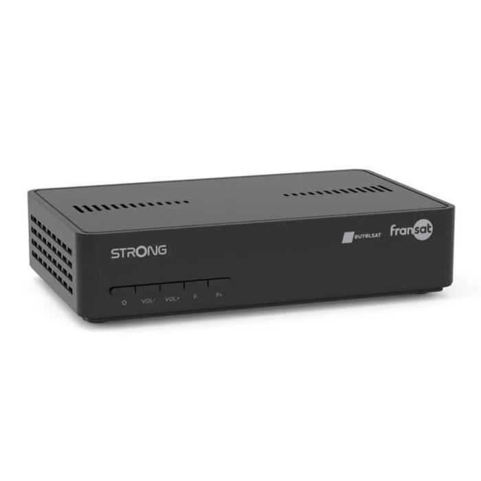 Kit Antenne Parabole Sat HD 4K Fibre SMC Blanche 85cm WORLDSAT + 2