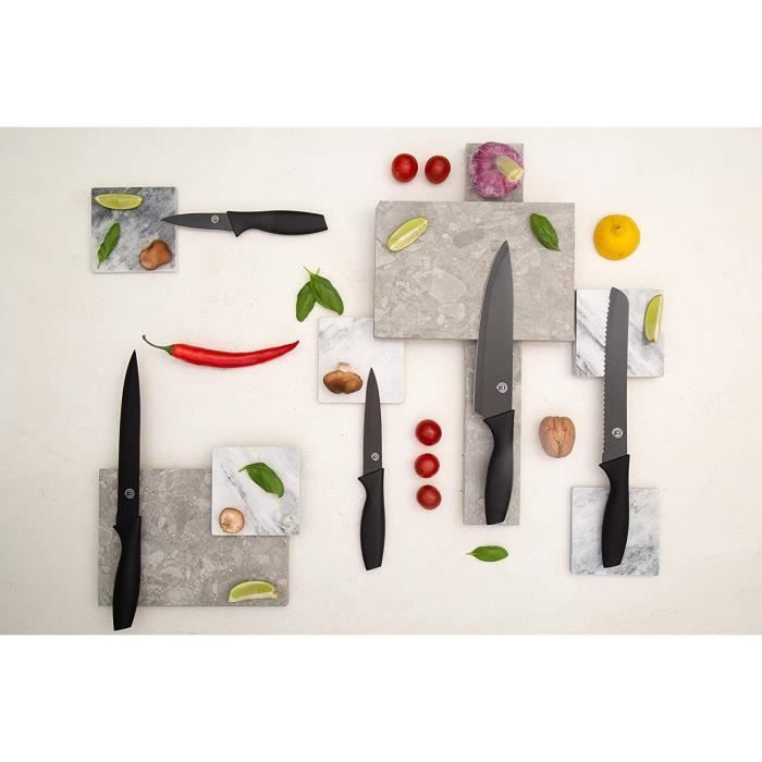 Couteaux À Fruits Et À Légumes Couteau Paring Couteau À Fruits Couteau De  Cuisine Acier Inoxydable Avec Boîte-Cadeau[H5] - Cdiscount Maison