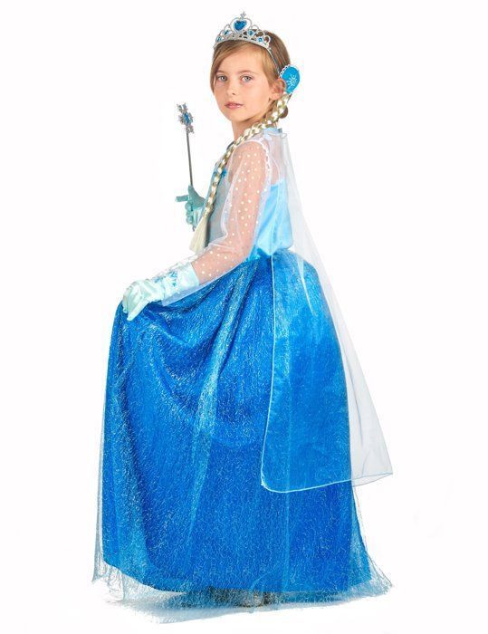 Déguisement Princesse des Glaces Taille 7-9 ans pour l