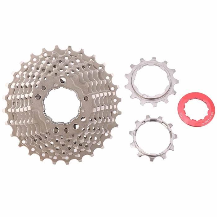 VINGVO Roue libre de vélo Pignon de Roue Libre de Cassette en Acier à 9 ...