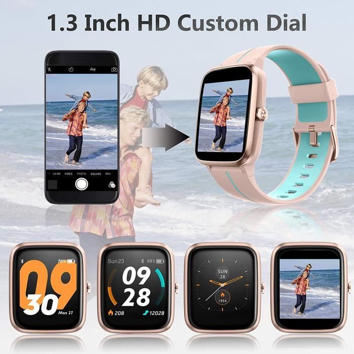 Montre Connect e GPS Int gr Femme 1.3