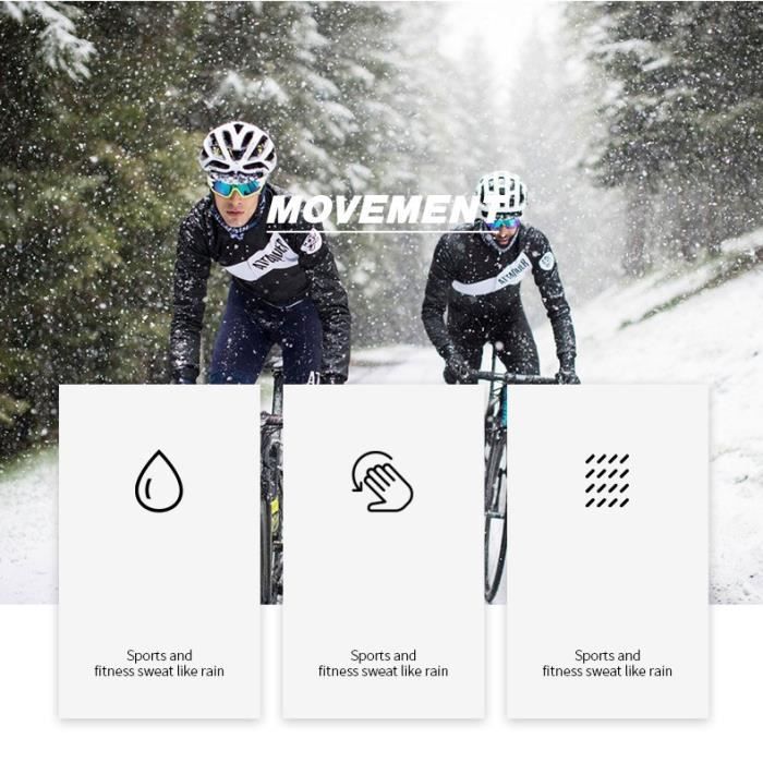 Gants homme - cyclisme coupe-vent imperméable écran tactile