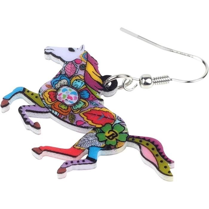 Orecchini A Forma Di Unicorno Con Strass – Bijoux Per Bambine E Ragazze, Regalo Ideale - Foto 2