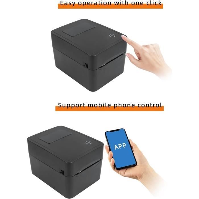 Imprimante Thermique Portable Itari PM-241BT - Bluetooth, étiquettes, 203 Dpi - Vert