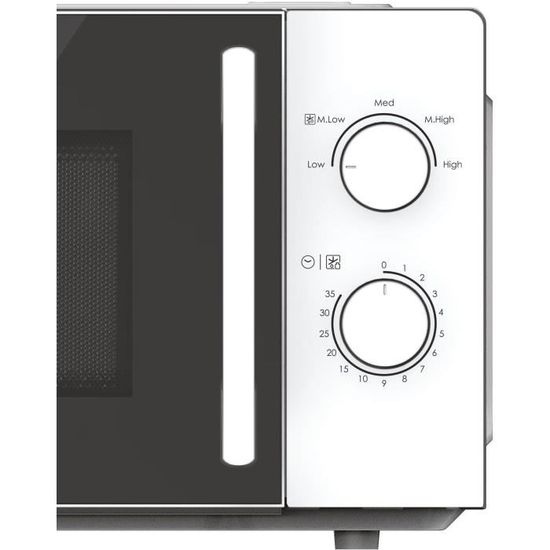 Micro-ondes Mono CANDY Idea 20L - 700W - Blanc - Digital Et Facile à Utiliser