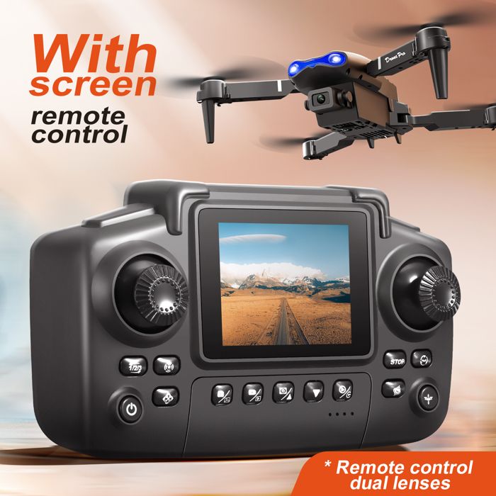Drone avec Caméra HD 1080p Pliable Drone GPS WIFI FPV Quadcopter