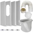 Kit pour climatiseur portable avec tuyau et joint de fenêtre réglable — Diamètre de 5,9 pouces, longueur de 59 pouces