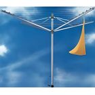 Séchoir parapluie Linomatic 400 85245 Leifheit - Etendoir extérieur rotatif 40 mètres - Séchoir à linge fils rétractables douille