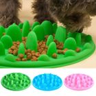 SAVFY Chien Chat Chiot Gamelle Bol Voyage Antidérapant Anti Glouton Lente Alimentation - vert