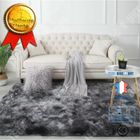TECH DISCOUNT Tapis - TD® - TEMPSA - 80x160cm - Shaggy - Microfibre Extra Doux - Gris Foncé