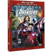 Blu-Ray 3D + 2D + DVD The avengers