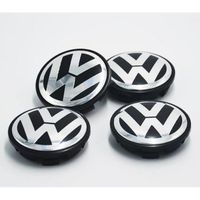 4 PCS 56mm Centre De Roue Moyeu Caps Couvre Roue Jante Logo Badge Emblème pour VW Auto