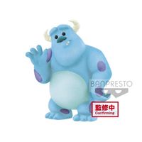 Figurine - BANPRESTO - Sulley - Bleu - Fluffy Puffy Petit Monsters, Inc. - Monstre & Cie