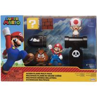 Coffret Super Mario 4 Figurines mario Toad Bullet Bill Goomba 1 Accessoire Figurine Collection Plaine grand Chene Enfant