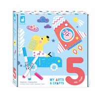 JANOD - My Arts & Crafts - Graphisme 8 Tableaux - Kit Loisir Créatif Enfant - Dès 5 Ans