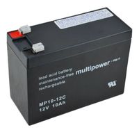 Batterie au plomb/acide multipower MP10-12C 10Ah