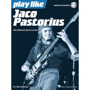 PARTITION Play Like Jaco Pastorius - The Ultimate Bass Lesson Book, Recueil + Enregistrement(s) en ligne pour Guitare basse en Anglais