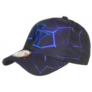 Casquette NY Streetwear Bleu Cosmos - Motif Galaxie, Constellation - Taille Ajustable Unisexe