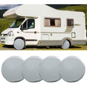 Lot De 4 Housses De Pneus Pour Remorque/camping-car - Diamètre 30 à 32 Pouces - Tissu Oxford 420D - NEUF