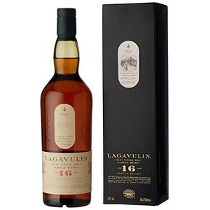 WHISKY BOURBON SCOTCH Lagavulin 16 Years Old Scotch Whisky Single Malt, 
