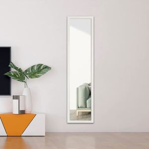 ✊LDJ Miroir pleine longueur rectangulaire sans cadre mural sans cadre pour salle de bains Miroir décoratif de vanité Miroirs en pied taille : 130 * 33cm 