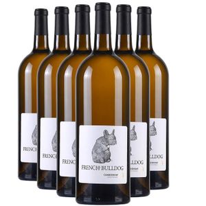 VIN BLANC French Bulldog Chardonnay Magnum Blanc 2020 - Lot 
