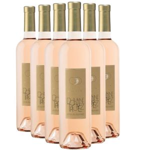 VIN ROSE Côtes de Provence Cuvée Sublime Rosé 2022 - Lot de 6x75cl - Domaine Tropez - Vin AOC Rosé de Provence - Alpes - Côtes d'Azur