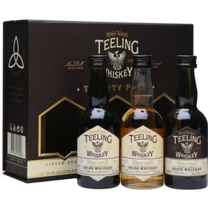 COFFRET CADEAU ALCOOL Teeling Trinity Pack