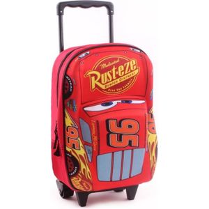 SAC À DOS CARS 3 Sac à Dos à Roulettes Piston Cup (3D) Enfan