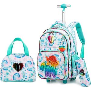 Cartable a roulette licorne cheap