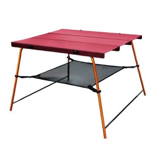 TABLE DE CAMPING Table de camping portable Table pliante en alumini