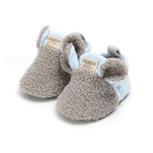 BABIES Chaussures Premiers Pas d'hiver pour bébé garçon ou Fille-bleu