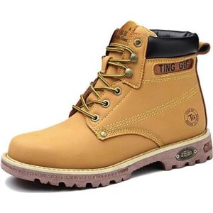 chaussure de securite noir et jaune