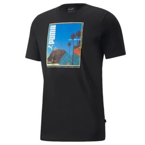 T-SHIRT Tee-shirt Puma FD PHOTOPRINT - Réf. 848571-01. Couleur : Noir
