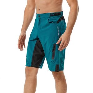 CUISSARD DE CYCLISME Short de cyclisme VTT pour homme - Navy - Respirant - Baggy