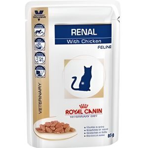 BOITES - PATÉES Royal Canin Veterinary Diet Chat Renal Poulet 12 x