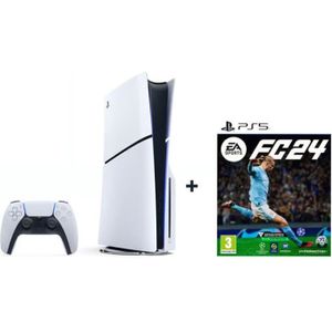 CONSOLE PLAYSTATION 5 Pack Cosnole PS5 Slim + EA Sports FC 24