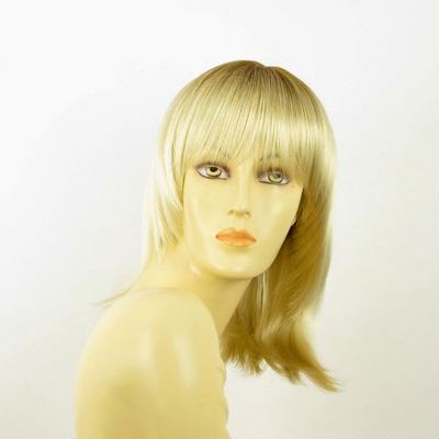 Perruque Synthétique Mi-longue Blond Foncé Babette - NEUVE Avec étiquettes, Bonnet Moyen, Fabrication Française