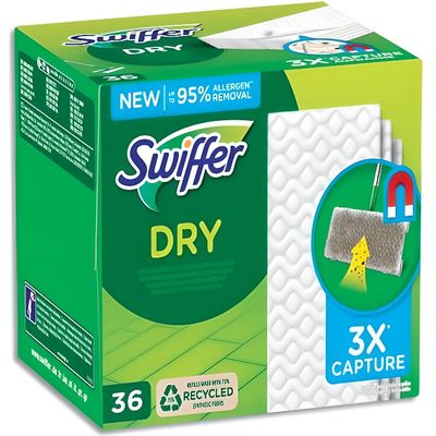 Kit balai SWIFFER avec 8 lingettes sèches et 3 994186