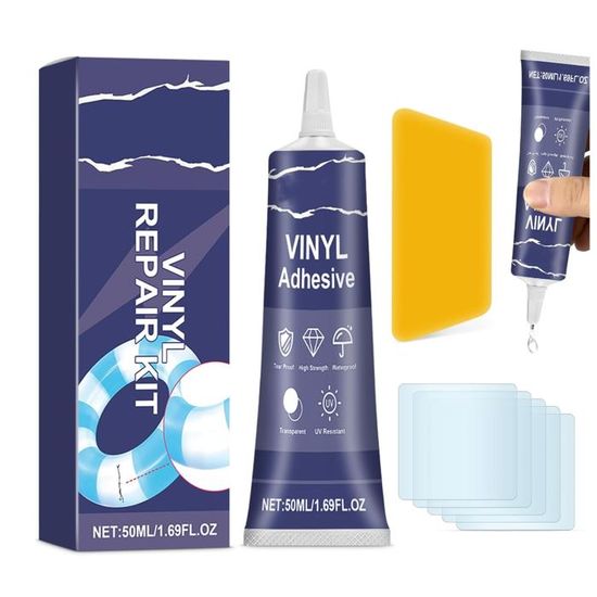 Paquet De 20 Kit De Reparation Piscine Gonflable, Rustine Piscine