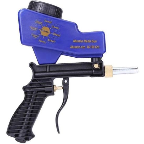 Pistolet De Sablage à Air Comprimé - Kit Avec 4 Buses Céramique (4.5 à 7 Mm) - 13